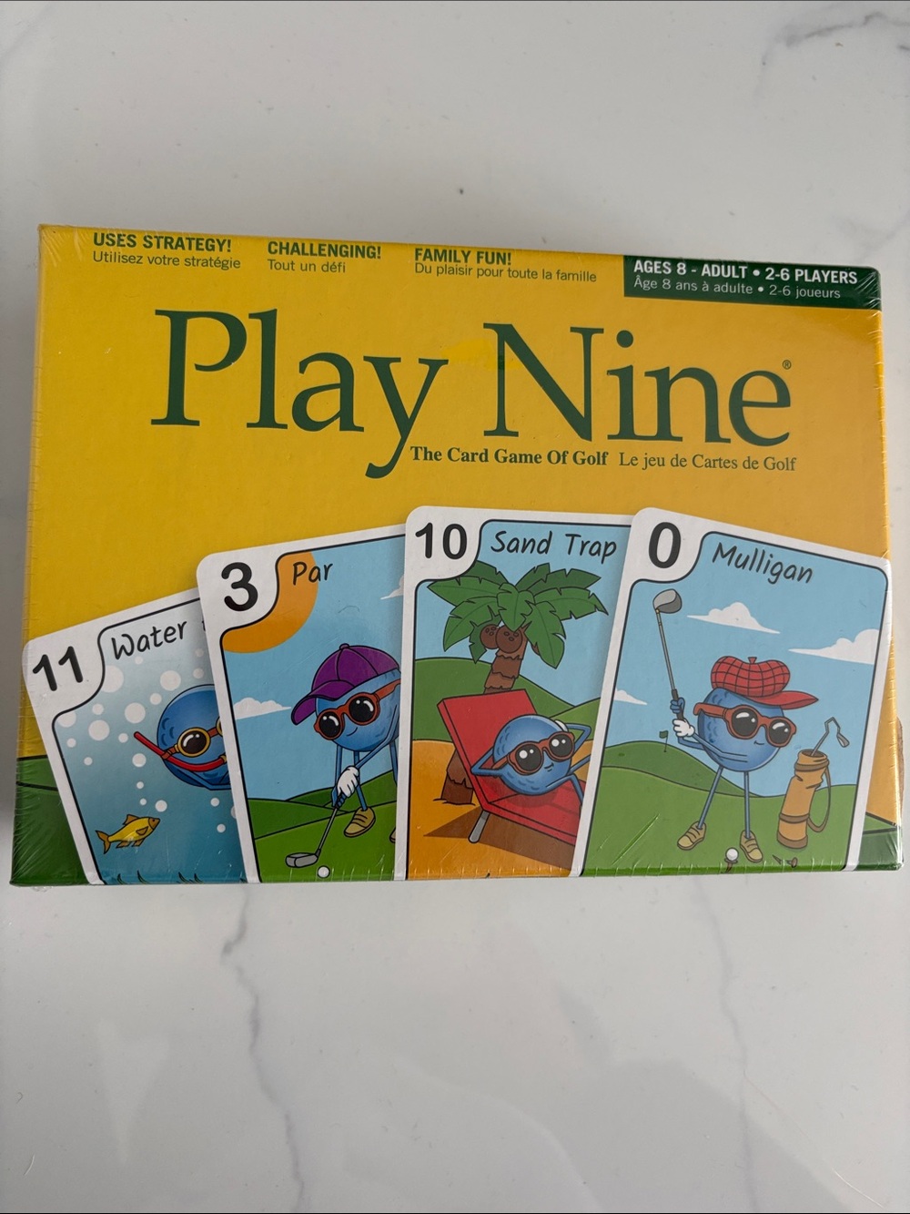 Card Game of Golf - Yellow Box